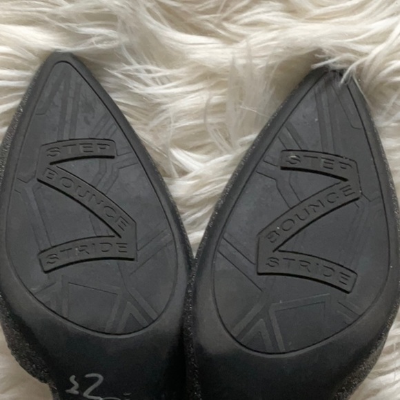 LifeStride Women’s Pointed Toe Formal Wear Black&Silver Shimmer Pump Heel Size 9 - Picture 10 of 11